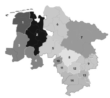 Niedersachsen regionen